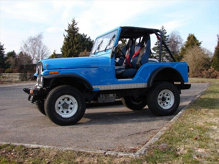 Jeep Cj5 solgt solgt - så nu kan den sku flex haha billede 18