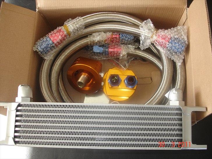 Toyota Starlet Turbo - Reloc oliekølerkit billede 12