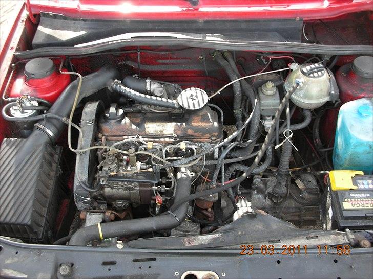 VW Golf 2 Totalskadet Tak lasse U :D  billede 3