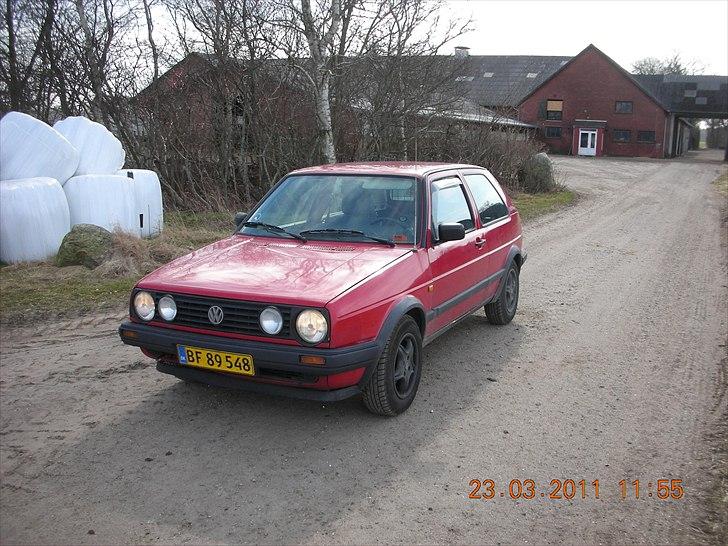 VW Golf 2 Totalskadet Tak lasse U :D  billede 8