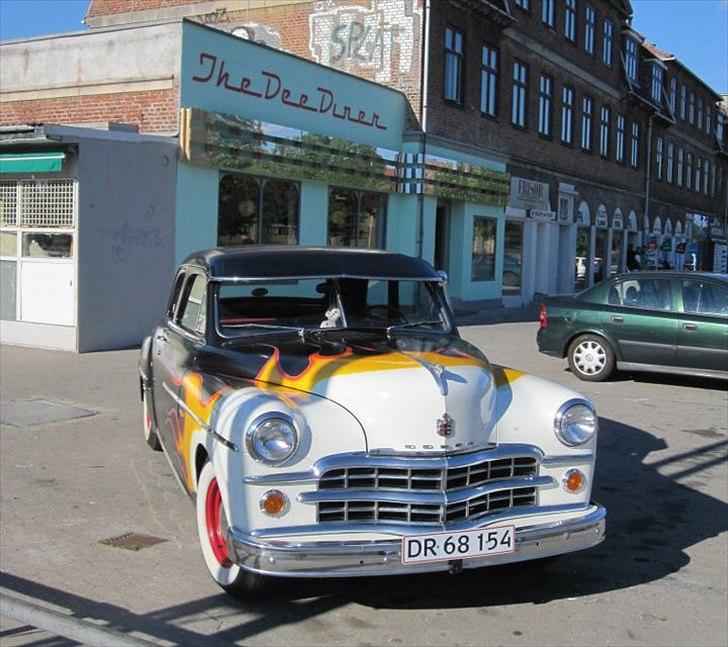 Dodge Coronet Club Coupe - Her blev det lige til The Dee Diner for første gang billede 7