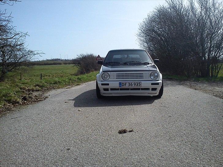 VW golf 2 *white pearl* byttet billede 6