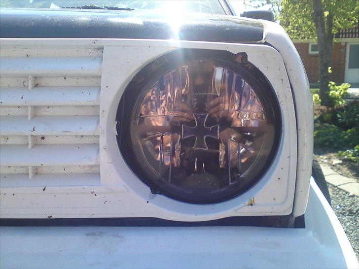 VW golf 2 *white pearl* byttet - de nye krydslygter billede 13