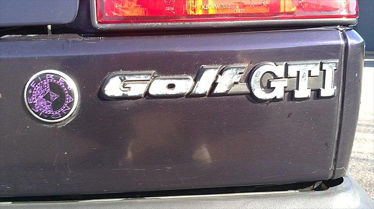 VW Golf 2 Gti Solgt billede 4