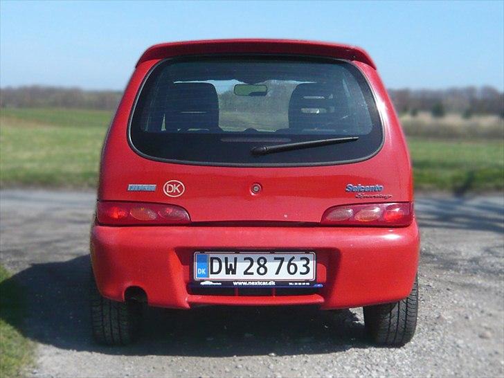 Fiat Seicento SOLGT Abarth  billede 4