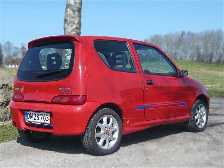 Fiat Seicento SOLGT Abarth  billede 5