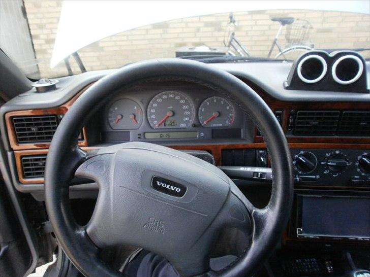 Volvo 855 t5 ,SOLGT - v70 læderrat og instrumentering monteret :) så meget pænere end det originale billede 16