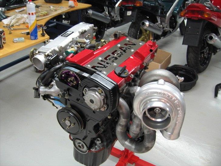 Nissan 200 sx s13 - Der kommer billeder af bilen, men sys den nye motor skulle vises nu ;) billede 1
