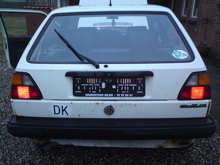 VW Golf II - Samme dag, som jeg købte bilen. billede 4