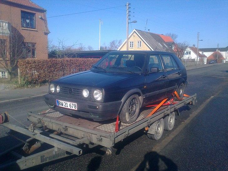 VW Golf 2 GTD Special - på vej hjem fra lolland billede 4