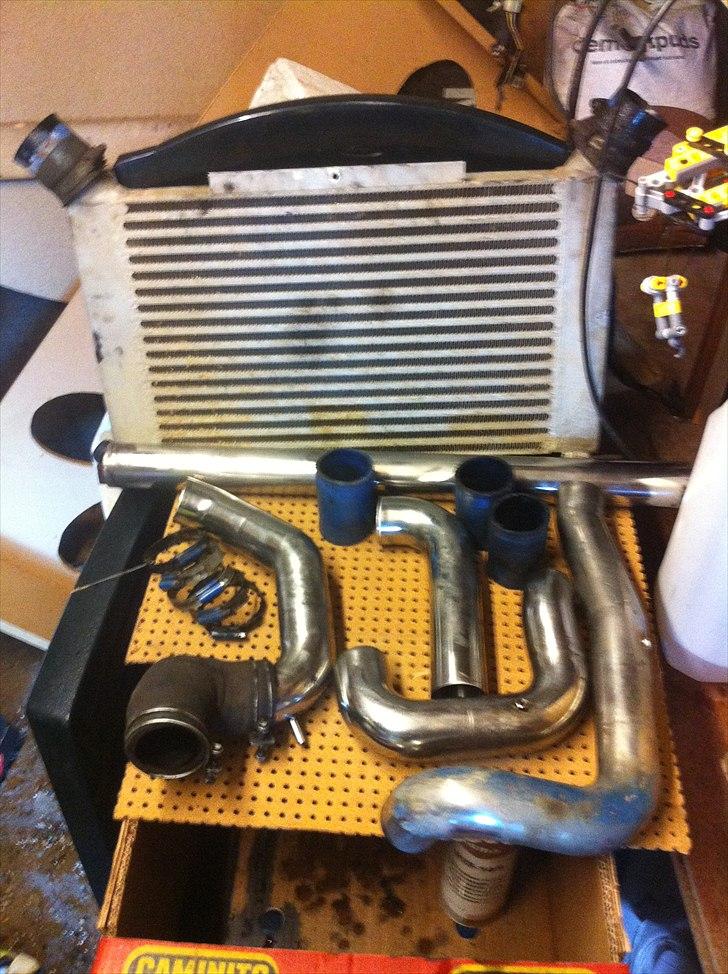 Datsun patrol 3.3 turbo  - næste ting der skal monteres - intercooler billede 9