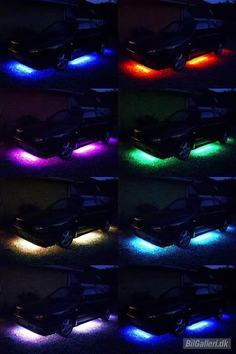 Mazda 323 1.3GT *SOLGT* - Ja, lidt lys under vognen skader jo ikke!! :) billede 14