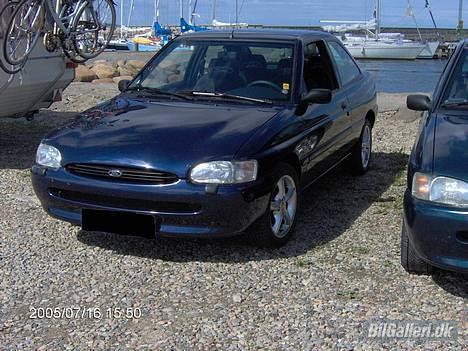 Ford Escort 1,6 clx - SOLGT ! - Fin som hun er og nu med havudsigt :D billede 3