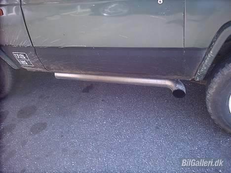 Nissan patrol så er bilen byttet - som kom side pipe´en 3" rustfrit rør  billede 11