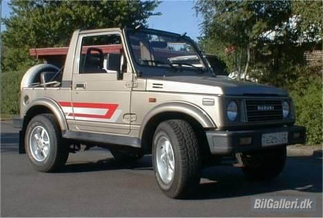 Suzuki Samurai Cabriolet (SOLGT) billede 2