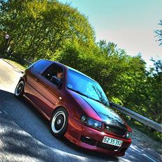 VW     Polo 6n Red/black edi