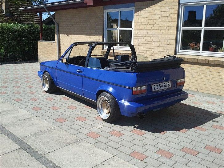 VW Golf 1 Cabriolet Karmann. - I sommers! Inden den blev skilt ad :)  billede 13