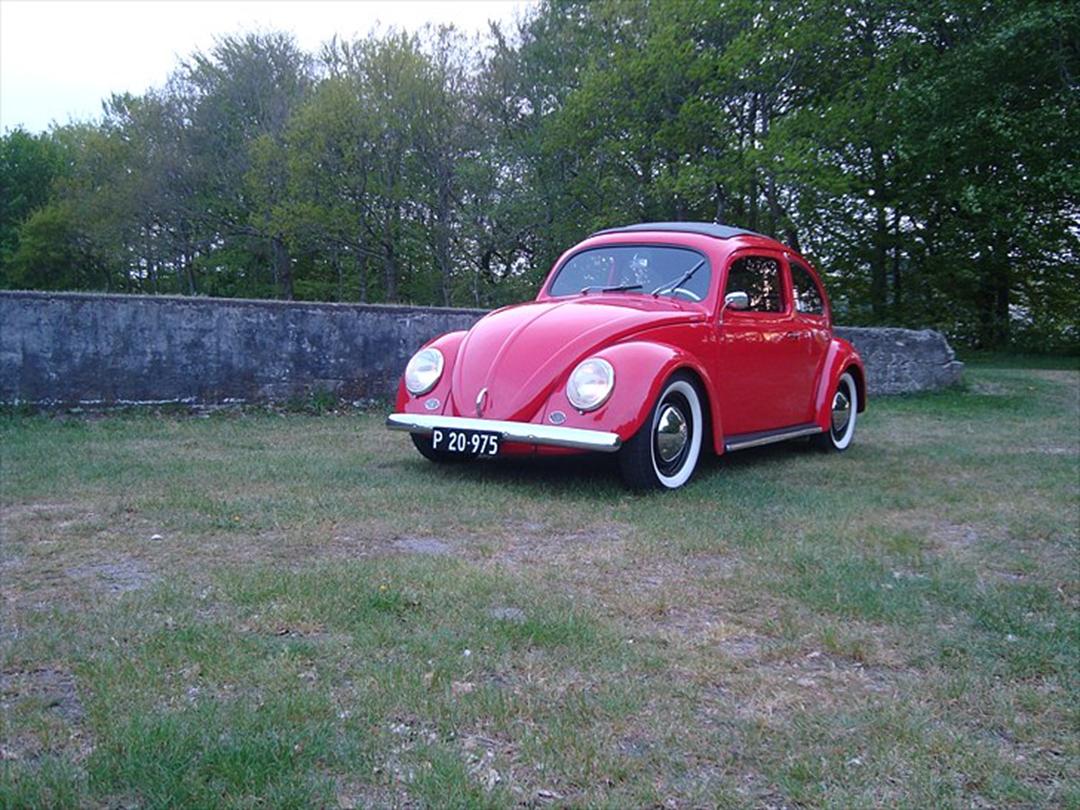 VW Bobbel Type 1 - Foldetag *SOLGT* - 1957 - Jeg købte bilen for 5 uger  si...