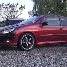 Peugeot 206 1,6 xs Solgt.