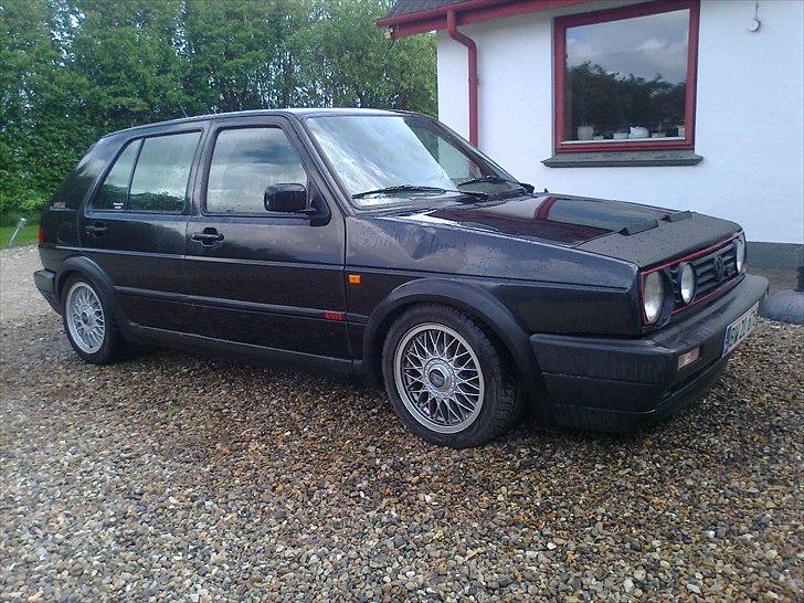 VW Golf 2 GTD Special - lige monteret G60 panel liste sæt billede 8