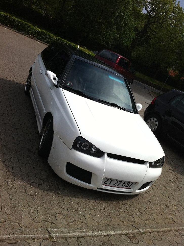VW Golf 3, ''White Chick'' (SOLGT!) billede 2