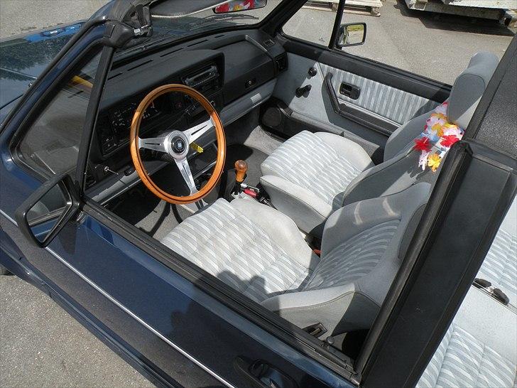 VW Golf 1 Cab Karmann billede 11