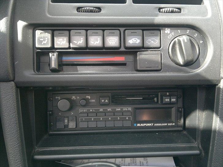 Honda Prelude  ** SOLGT ** - Org. Blaupunkt radio m/kassette. Bånd med hitlisten fra 1991 sidder i. :-) billede 14