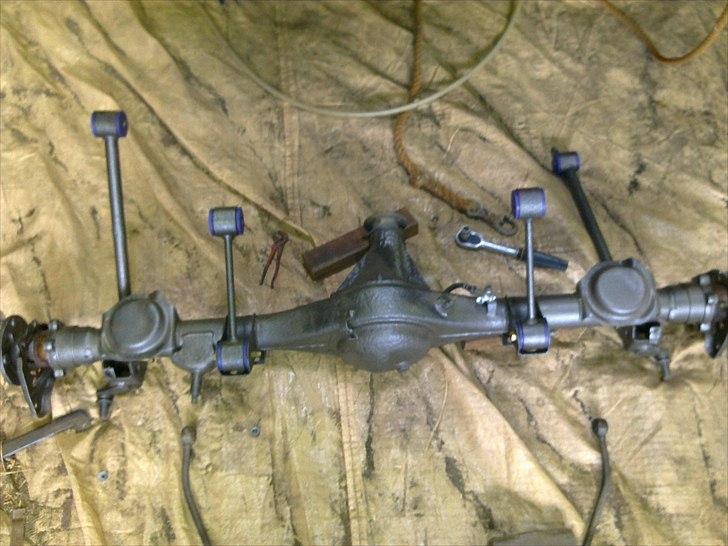 Toyota Corolla Coupe Ae86 - Lige et billed er det færdig bagtøj inden det kom på billede 9