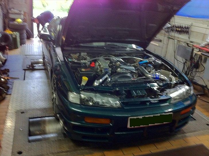 Nissan 200sx s14a Racing edition - så blev den rullet :D billede 14