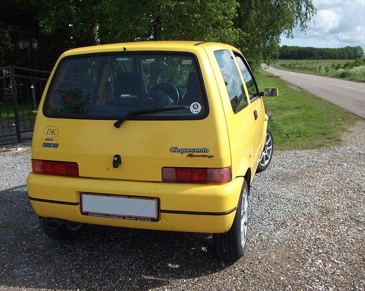 Fiat Cinquecento Sporting billede 3