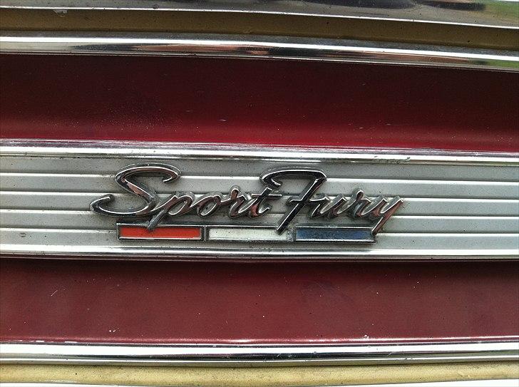 Plymouth Sport Fury SOLGT billede 9