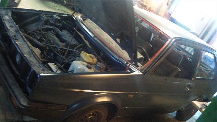 VW Golf II - Ja den var rød før ... billede 10