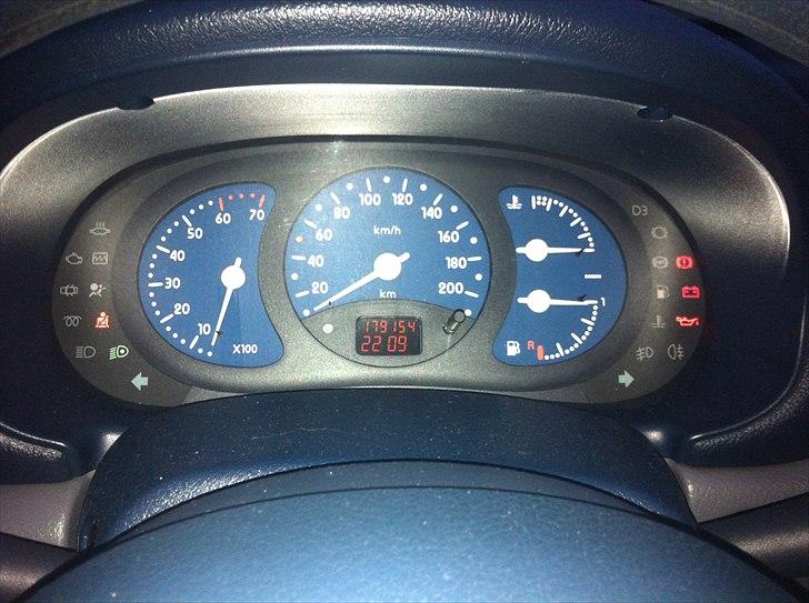 Renault a Clio Si 1.6 - Speedo billede 10
