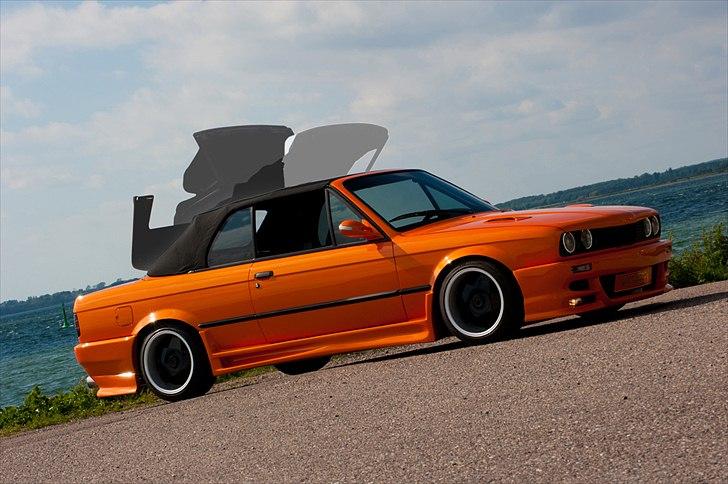BMW E30 325i Cabriolet - Mange billeder der er klippet sammen til ét ;-) billede 3