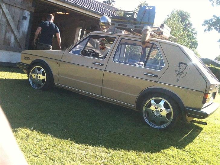 VW golf 1 tysk retro billede 4