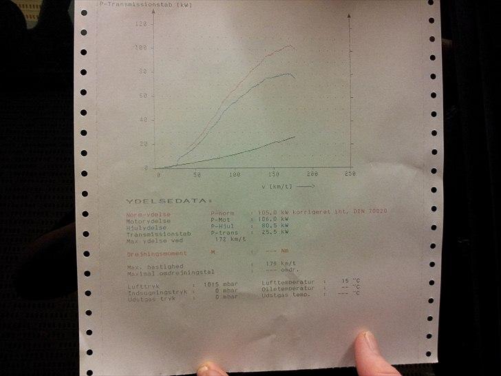 Audi A4 1,8 20VT - 142,8 på motor efter 335t km billede 8