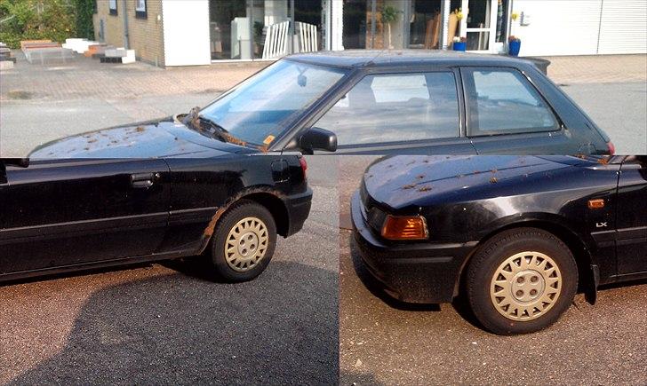 Mazda 323 lx *SOLGT* billede 2