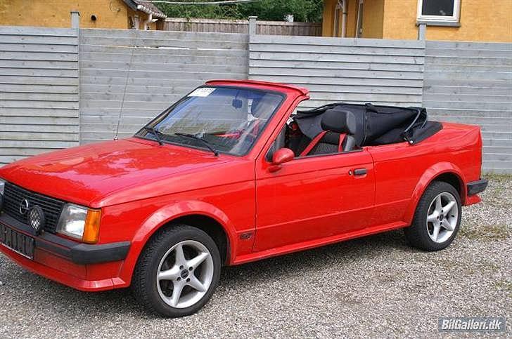 Opel Kadett D 1.3SR Bieber Cabrio - Billed fra 2007 , da jeg lige havde fået bilen hjem fra Hamburg billede 12