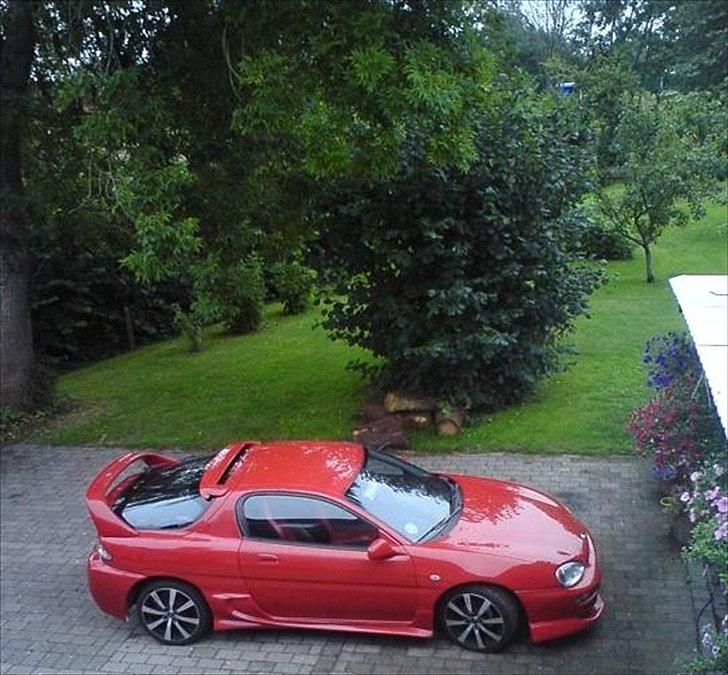 Mazda Mx3 DOHC SOLGT - Dejligt billede taget fra oven :) billede 1