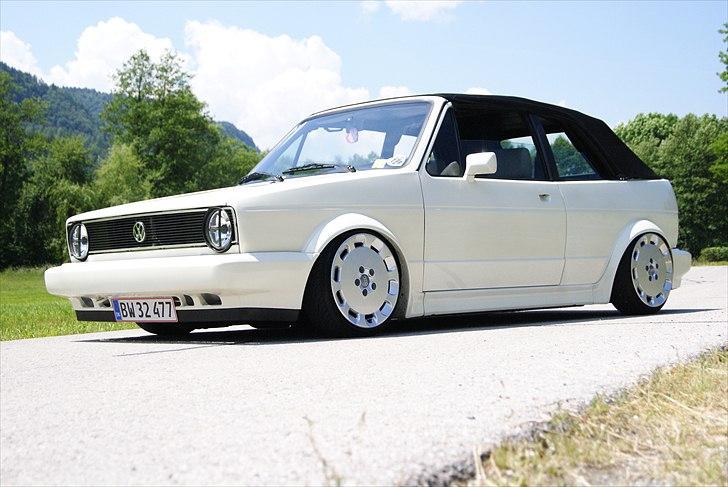 VW Golf 1 Cab AIRRIDE billede 2