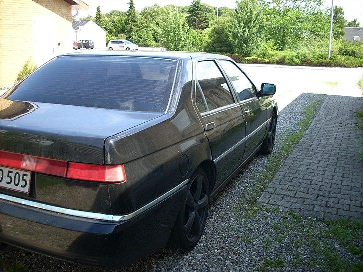 Alfa Romeo 164 3,0 v6 24v PininFarina solgt - set fra pasagere siden billede 3