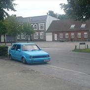 VW golf 2 GTD...... blå golf