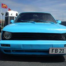 VW golf 2 GTD...... blå golf