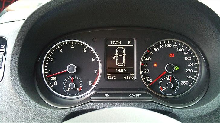 VW Polo 6R GTI - Kombiinstrument med MFA+ (stort display) billede 6