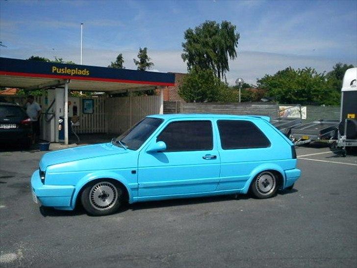 VW golf 2 GTD...... blå golf billede 2