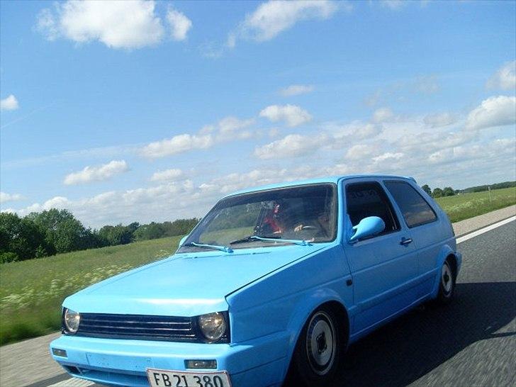 VW golf 2 GTD...... blå golf billede 3