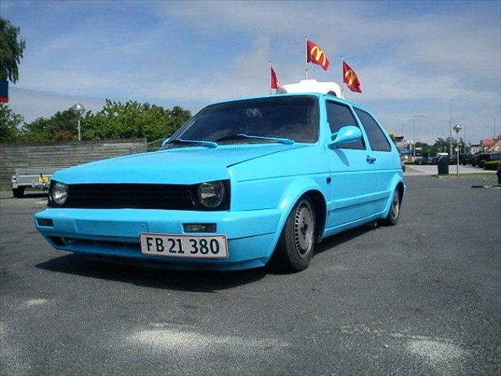 VW golf 2 GTD...... blå golf billede 7