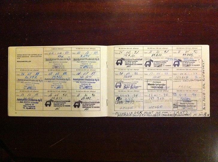 Mazda 626 GC - Servicebog. billede 11