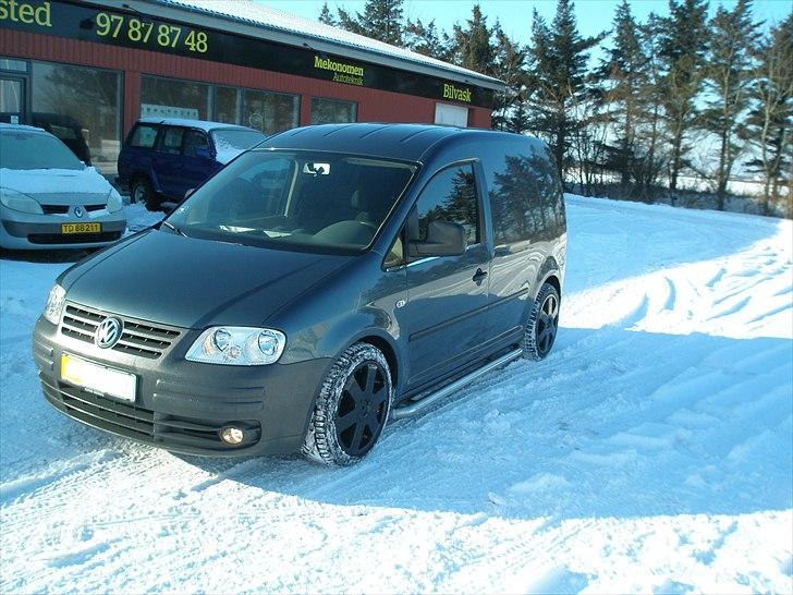 VW Caddy (Tourdy) - Mit udgangs punkt dog med nye vinterhjul billede 14