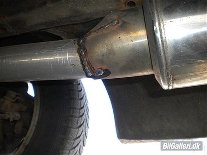 Honda civic 1,6 vtec - speciel lavet udstødning uden noget medstand. billede 13